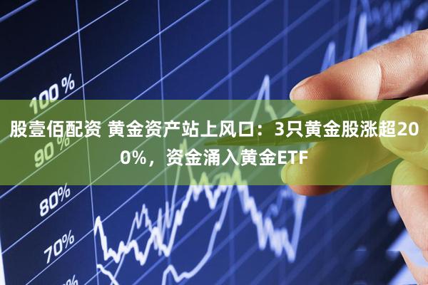 股壹佰配资 黄金资产站上风口：3只黄金股涨超200%，资金涌入黄金ETF